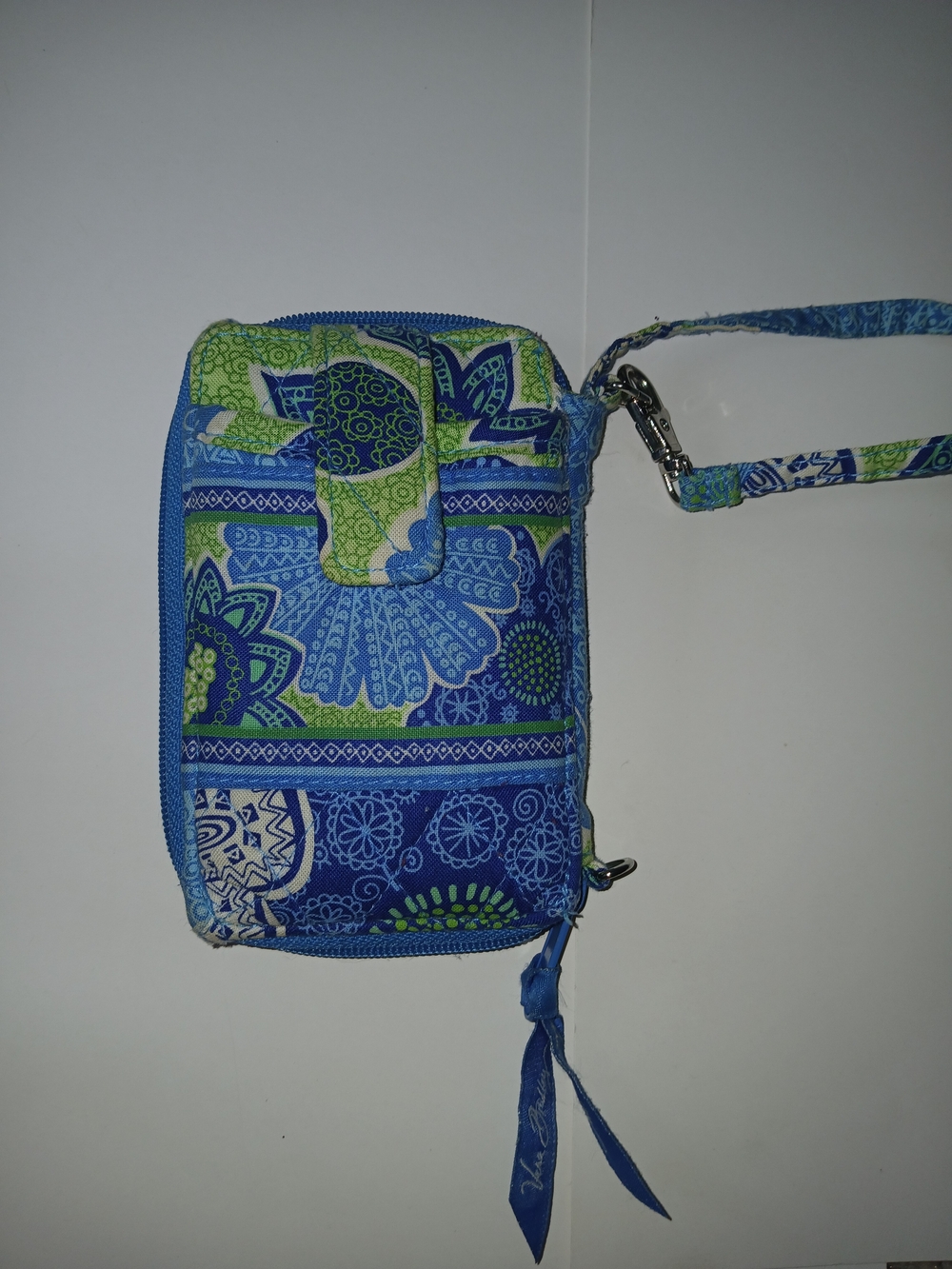 Vera Bradley Doodle Daisy Discontued  Wallet Wristlet L